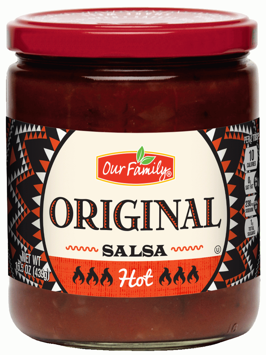 Our Family  hot salsa, original Full-Size Picture